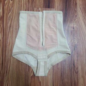 High-Waisted Beige Shapewear